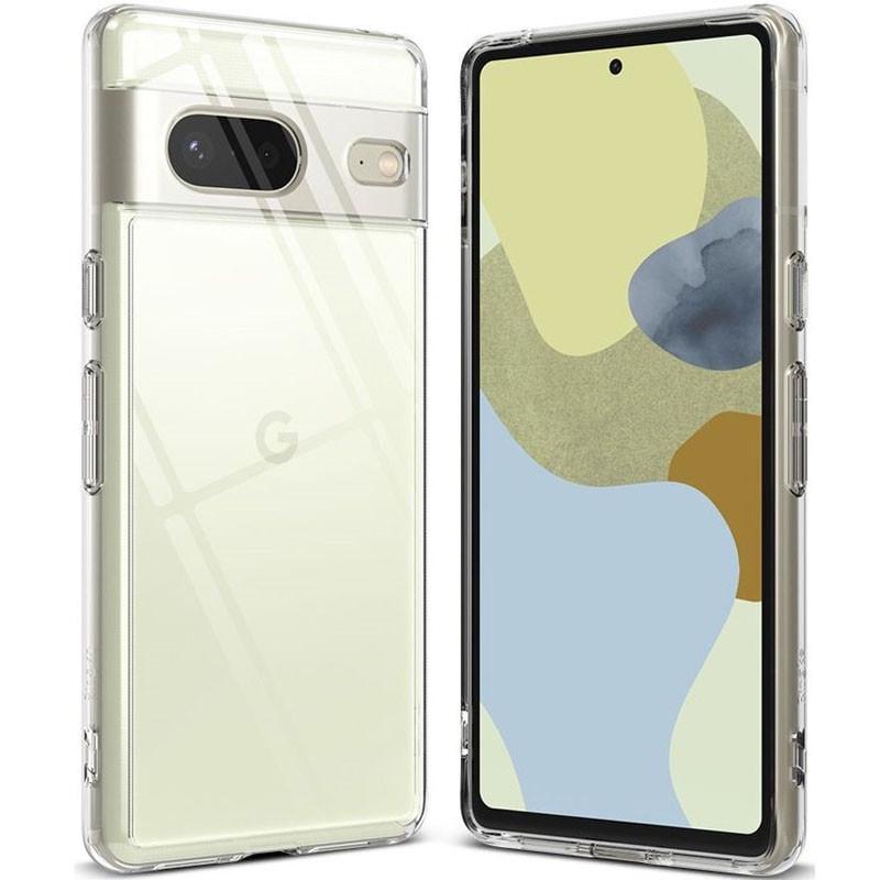 Противоударный TPU чехол Epic Transparent 1,5mm Full Camera для Google Pixel 7 Бесцветный (прозрачный)