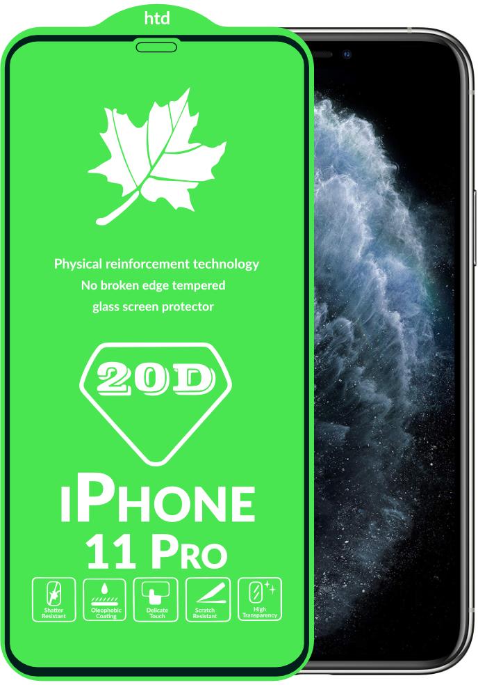 Защитное стекло 20D Glass iPhone 11 Pro большой радиус (15795)