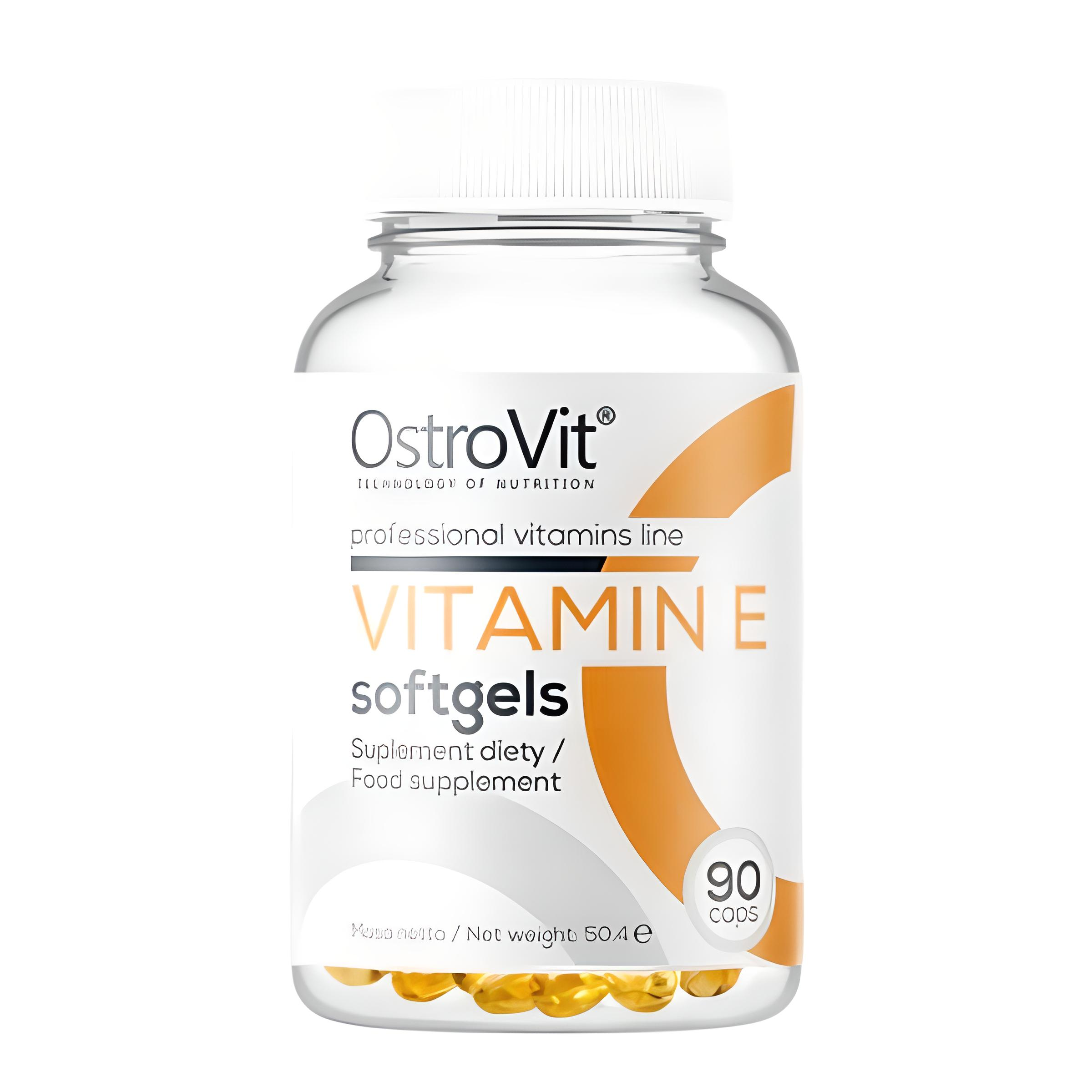 Витамин E для спорта OstroVit Vitamin E 90 Caps