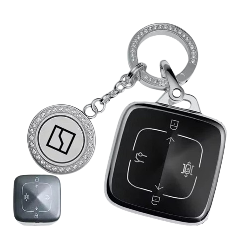 Чехол на ключ из лого для автомобиля Zeekr 001/009/X/7X Black (096439)