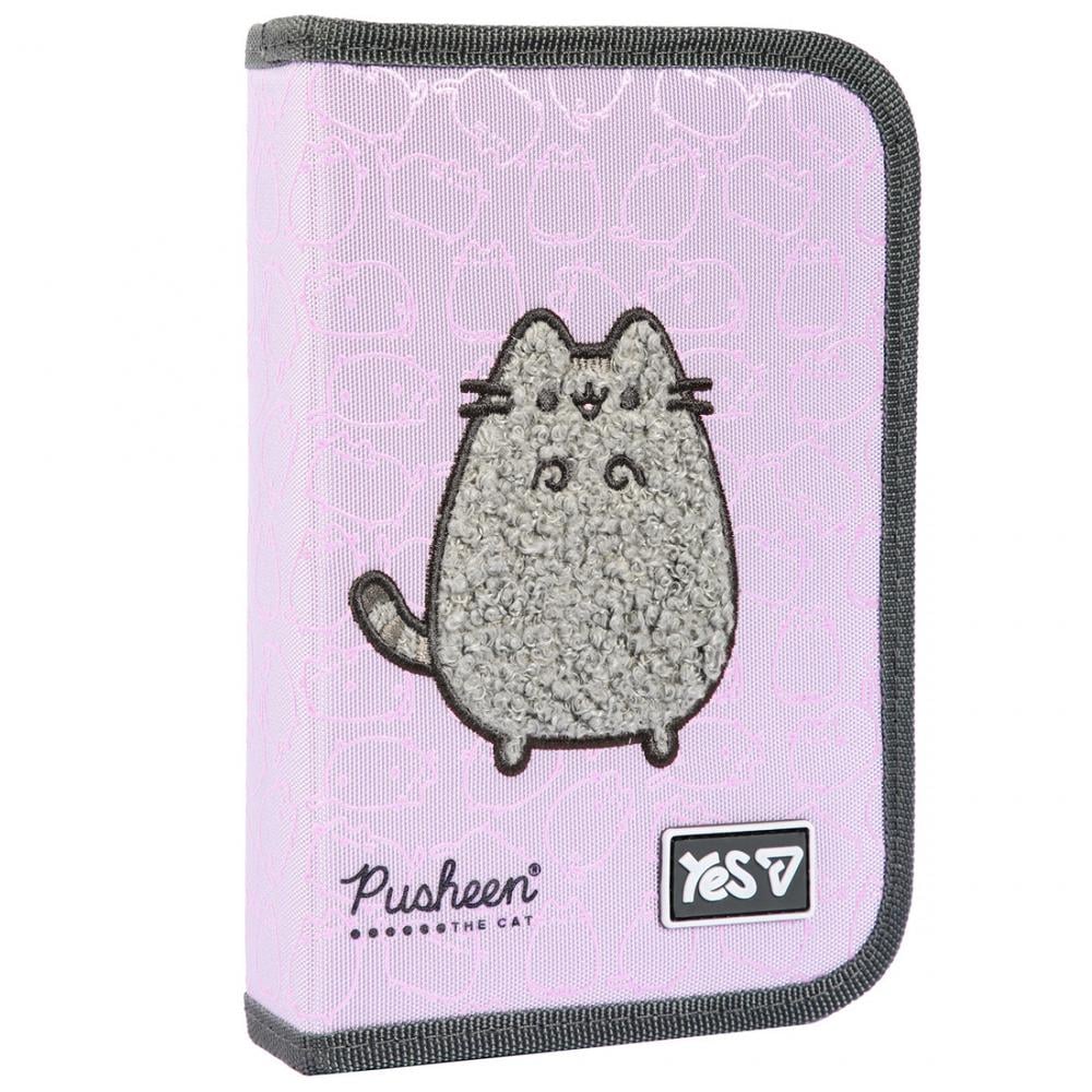 Пенал твердый YES HP-04 Pusheen Delicacy одинарный с двумя клапанами (533741)