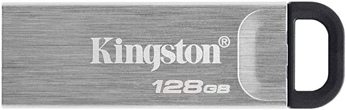 Флэш-накопитель Kingston USB 3.2 DT Kyson 128 Гб Silver/Black (34602058) Флэш-накопитель Kingston USB 3.2 DT Kyson 128 Гб Silver/Black (34602058)
