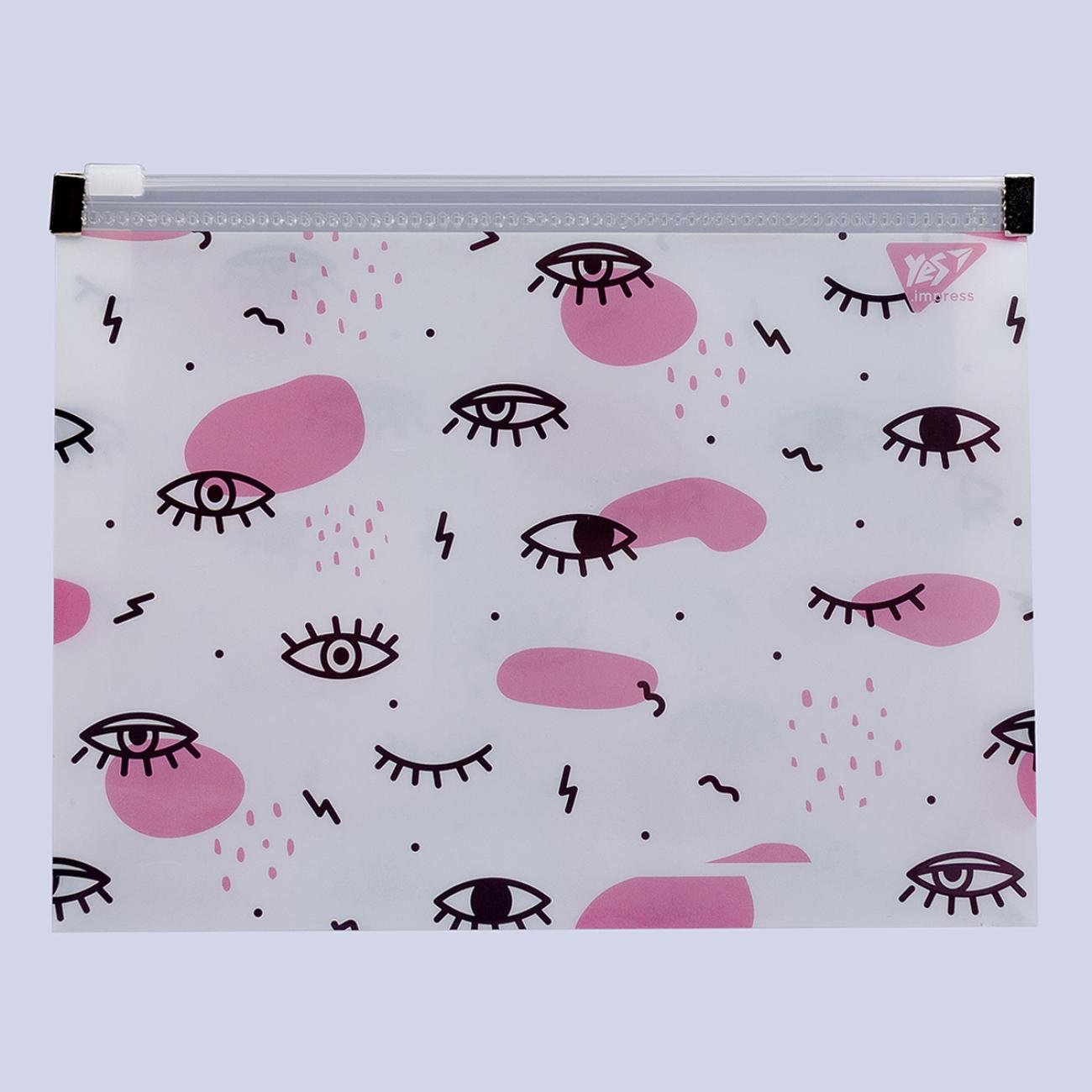 Папка-конверт YES Donna B6 на молнии (491765)