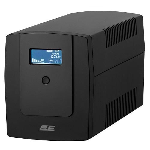 Источник бесперебойного питания 2E 1500ВА 900 Вт Black (2E-DD1500)