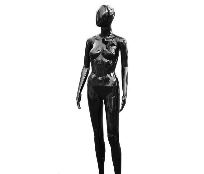 Манекен женский реалистичный Черный (AN006035)