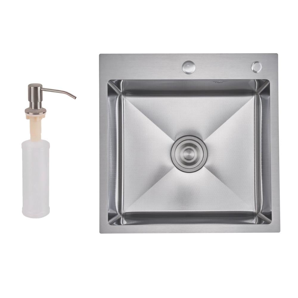 Мийка для кухні Lidz Handmade H5050H Decor Honeycomb 2,5/0,5 мм (LDH5050DEC48365)