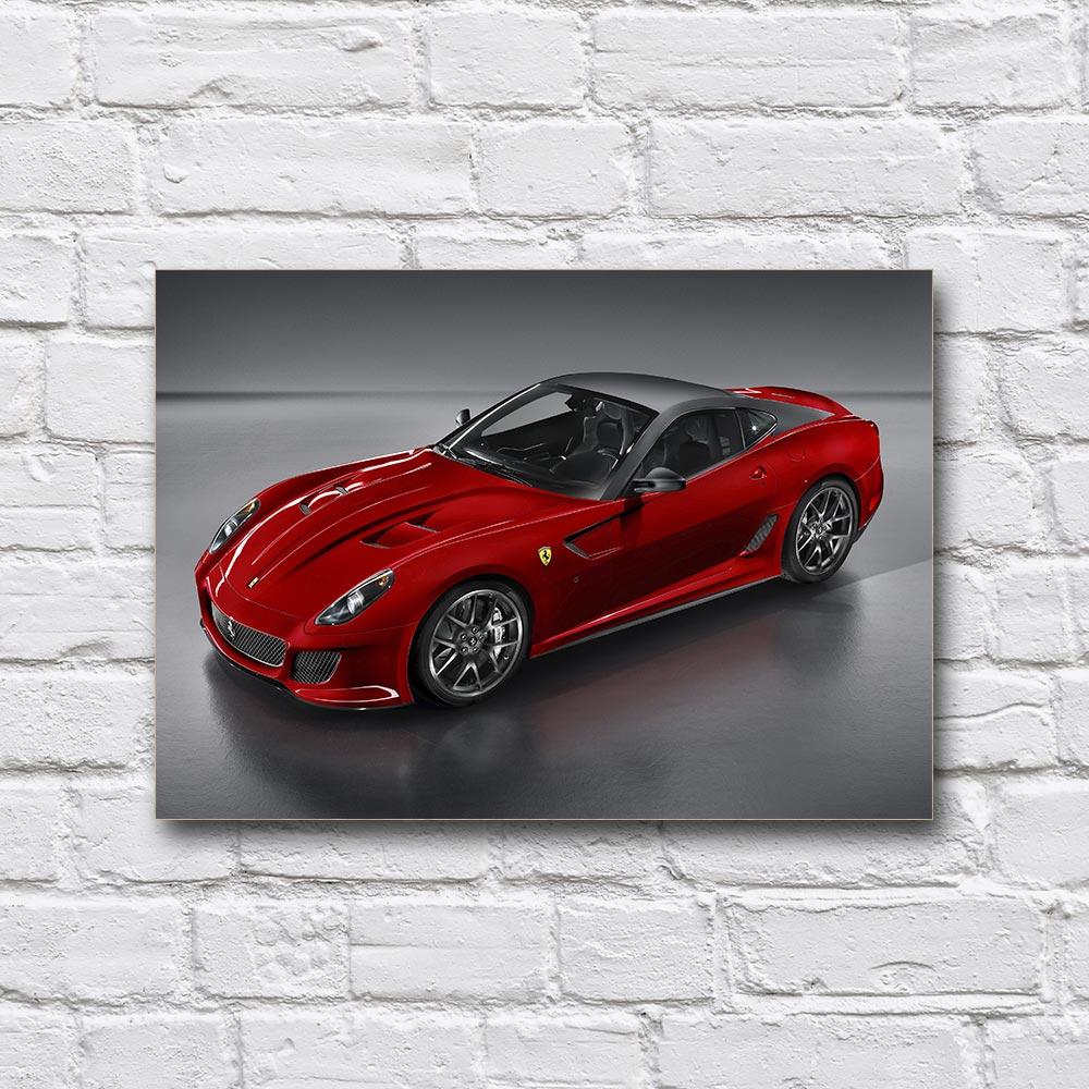 Постер деревянный Ferrari 599 GTO 210х297 мм (18236143)