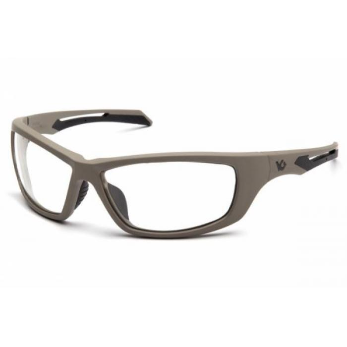 Окуляри Global Vision Howitzer Tan Clear Anti-Fog (3ХОВІ-10)