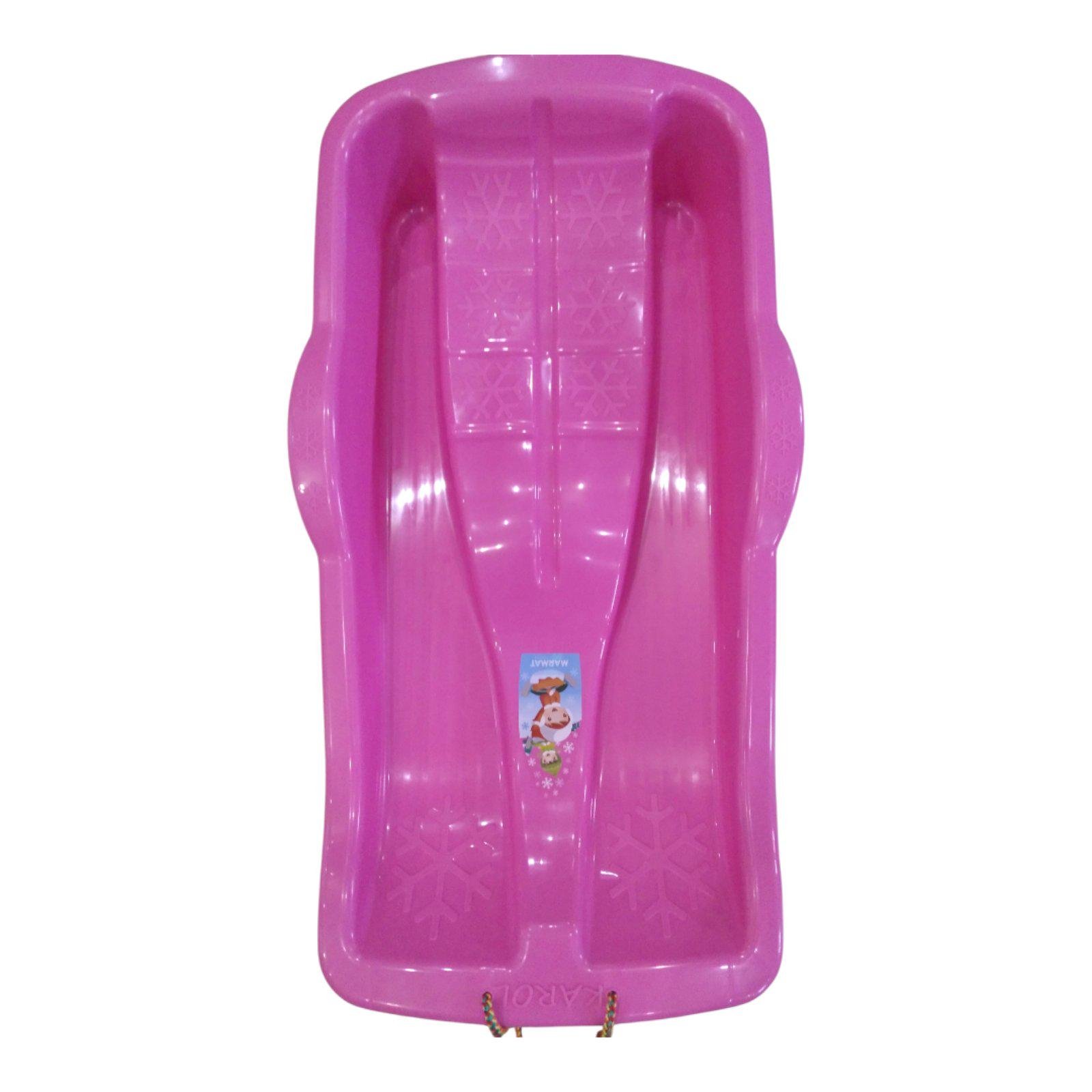 Санки дитячі з ручками Marmat Karol Рожевий (11146) - фото 2 Санки дитячі з ручками Marmat Karol Рожевий (11146) - фото 2