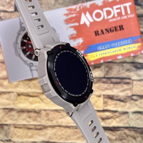 Смарт-годинник Modfit Ranger 36 мм Grey (1077-0204Grey) - фото 5