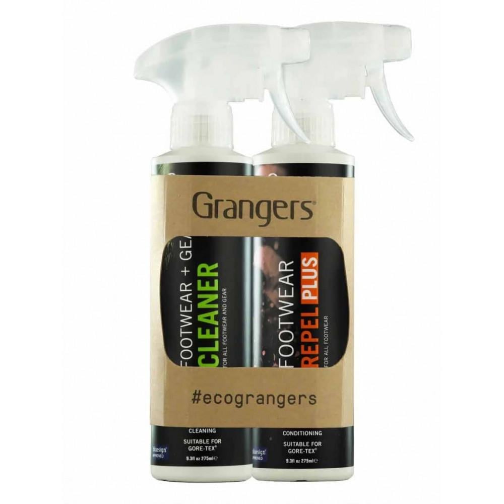 Набор для ухода Grangers Footwear + Gear Cleaner + Footwear Repel Plus 275 мл 2 шт. (1004-GRF210)