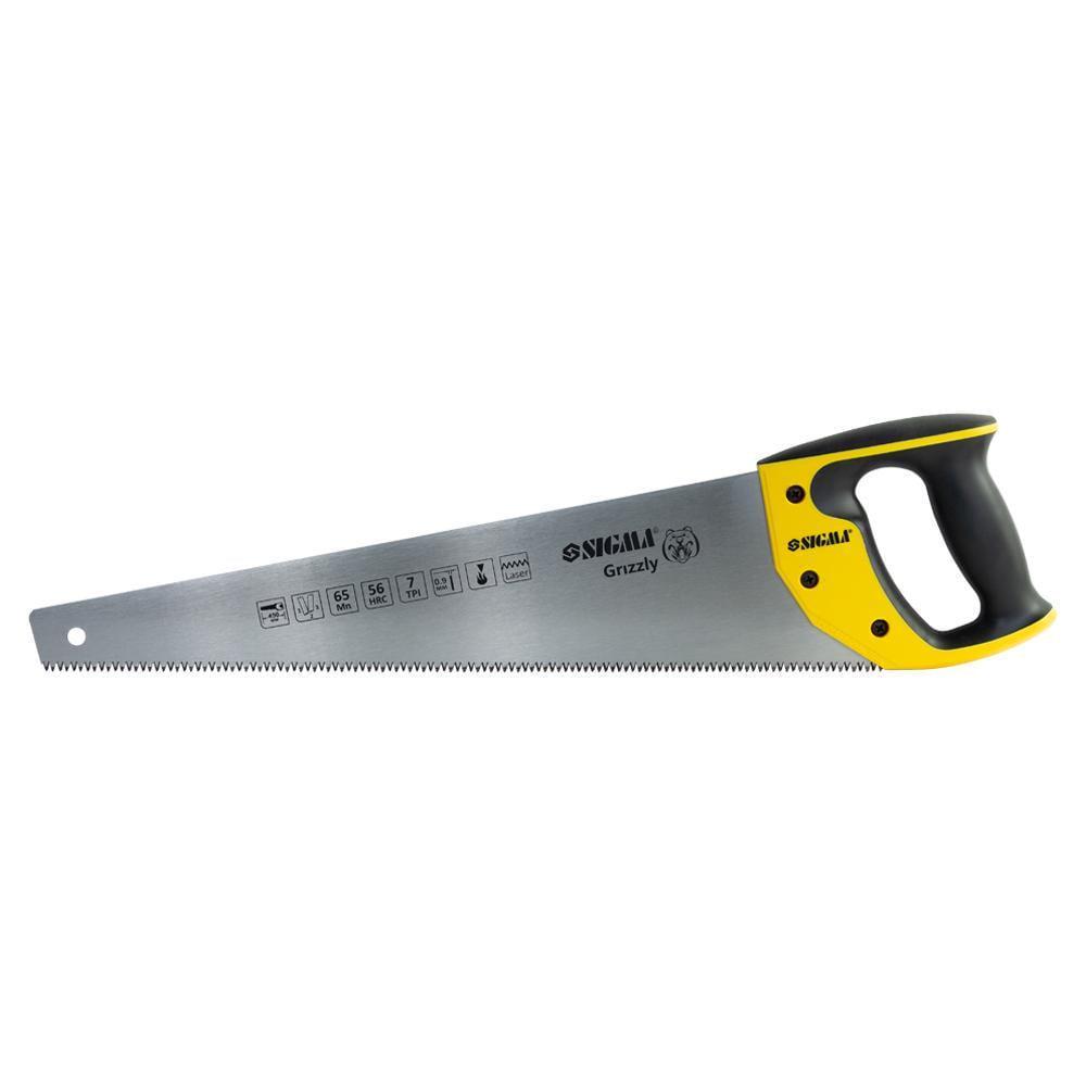 Ножовка по дереву Sigma Grizzly 7TPI 450 мм (4400851)