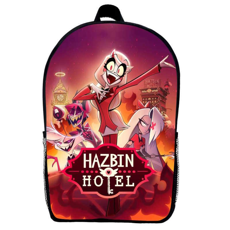 Школьный рюкзак Hazbin Hotel 03 39х27х14 см 14 л Черный (2356728220)