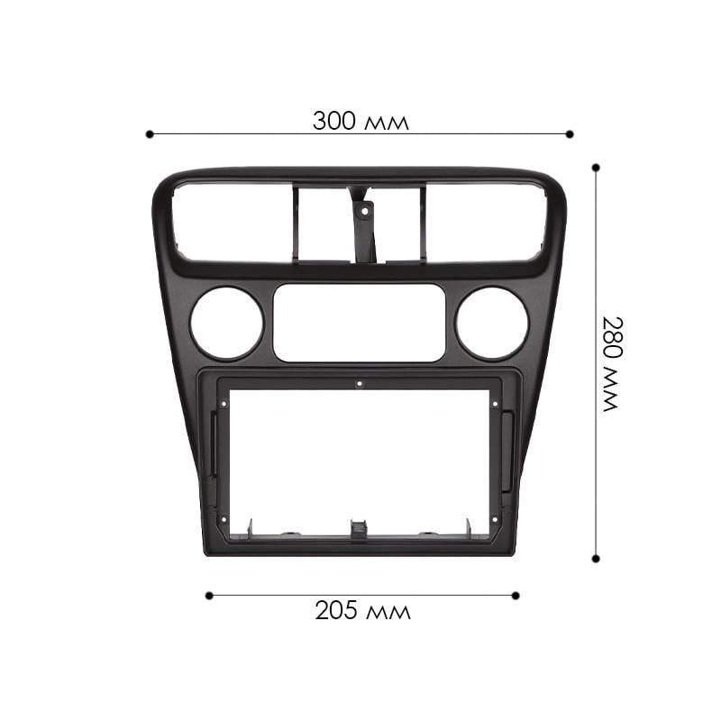 Переходная рамка 9" Lesko Honda Accord 6 1997-2002 (7583) - фото 3