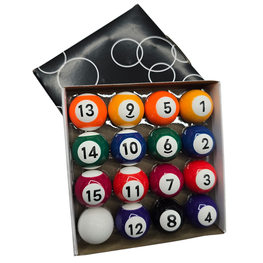 Шары бильярдные Pool 25,4 мм