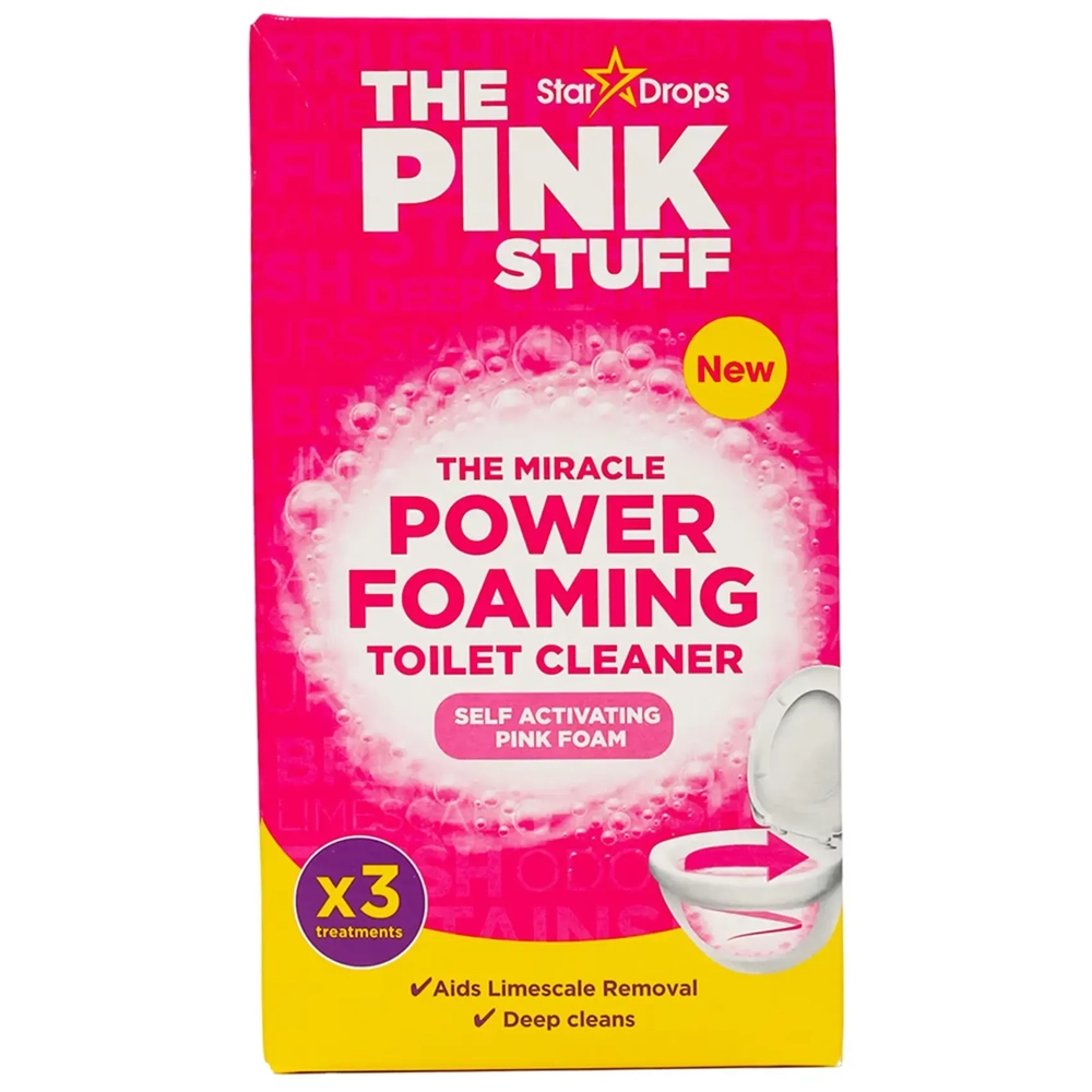 Порошок для чистки унитаза The Pink Stuff для глубокой очистки 3х100 г упаковка (EPI-15102025-1420)