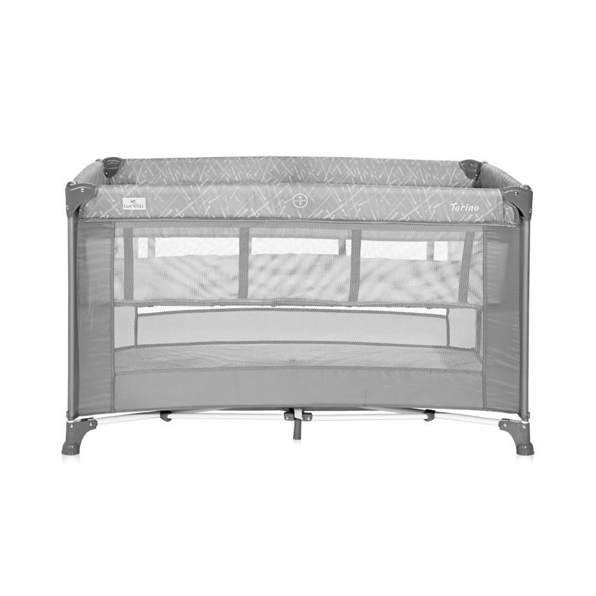Ліжко-манеж Lorelli Torino 2 Layer Сірий (10080462123) - фото 3 Ліжко-манеж Lorelli Torino 2 Layer Сірий (10080462123) - фото 3