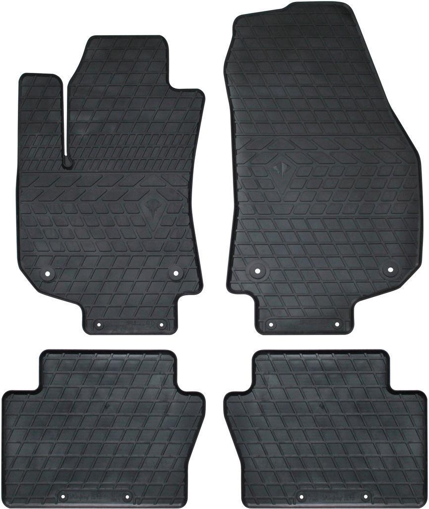 Коврики автомобильные в салон Stingray Opel Zafira B с 05-11 г.в. 4 шт. Черный (15293130)