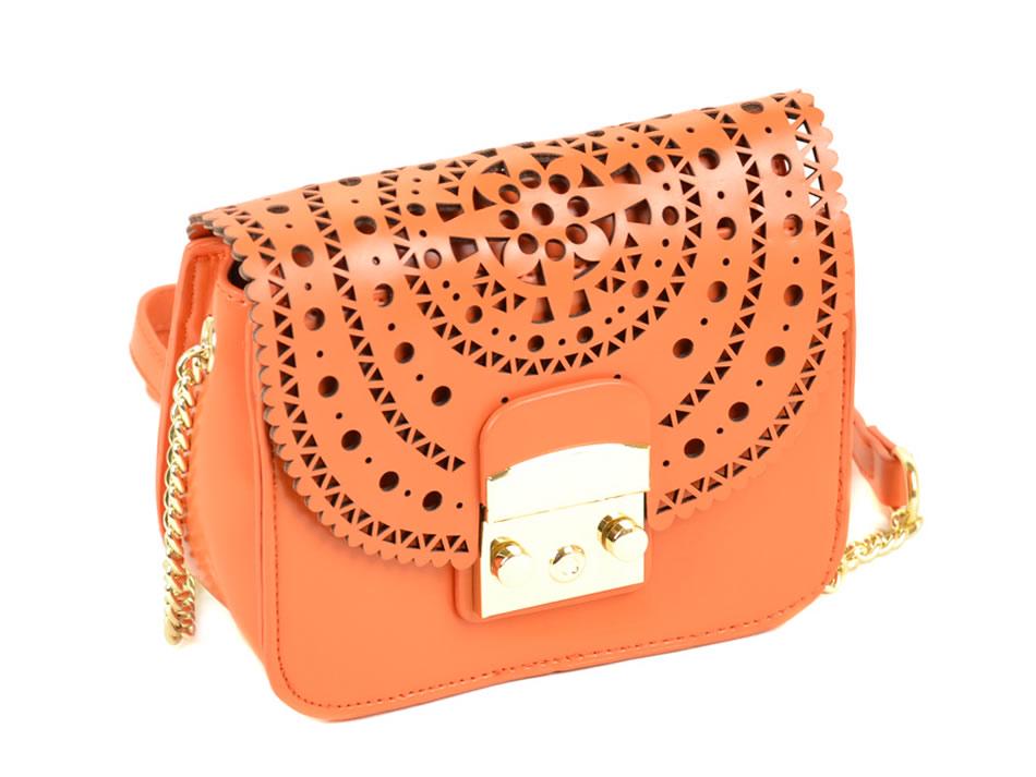 Женская сумочка-клатч Fashion 8490 Оранжевый - фото 1 Женская сумочка-клатч Fashion 8490 Оранжевый - фото 1