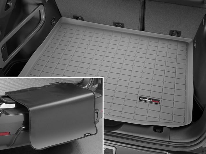 Килим автомобільний в багажник з накидкою WeatherTech Acura 421203SK RDX 2019 Сірий (1930599476) - фото 1