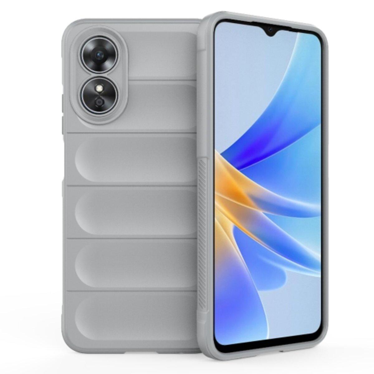 Противоударный чехол для OPPO A17 4G Cosmic Magic Shield / Grey Smoke