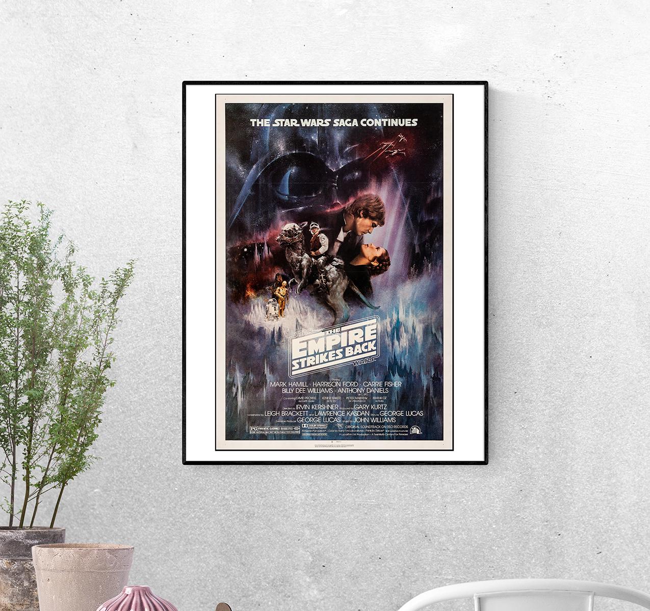 Постер Звёздные войны. Эпизод V Империя наносит ответный удар 1980 формат А-2 (Afisha1858006_Poster)