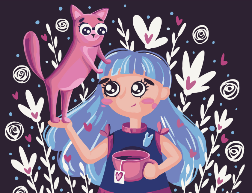 Картина по номерам BrushMe Любознательные друзья Karina Shuba 30х40 см (KBS0119)