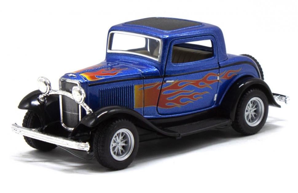 Модель автомобиля Ford COUPE Синий (KT5332FW)