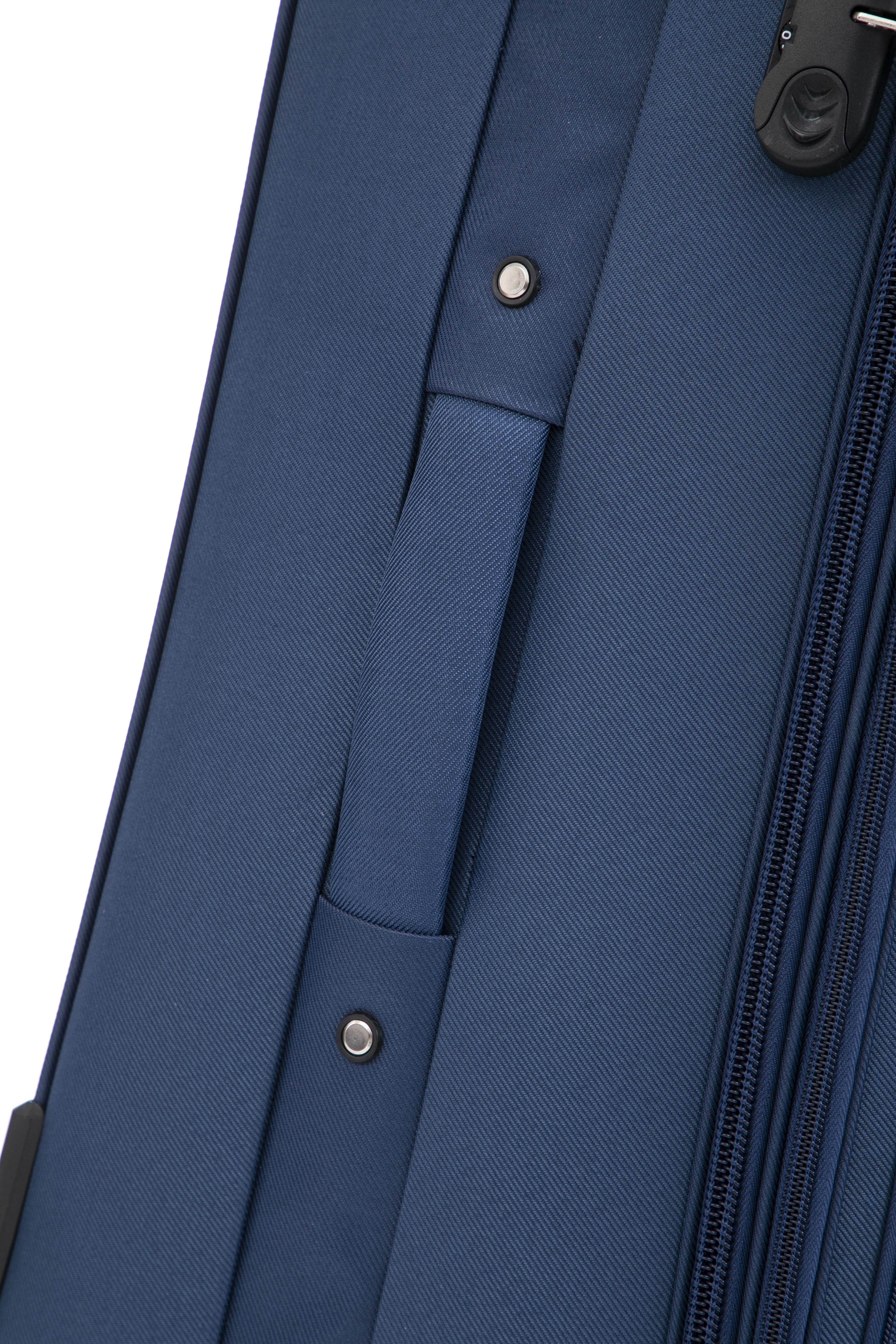 Чемодан Bonro Tourist 4 колеса 3 шт. Синій (2194) - фото 7 Чемодан Bonro Tourist 4 колеса 3 шт. Синій (2194) - фото 7