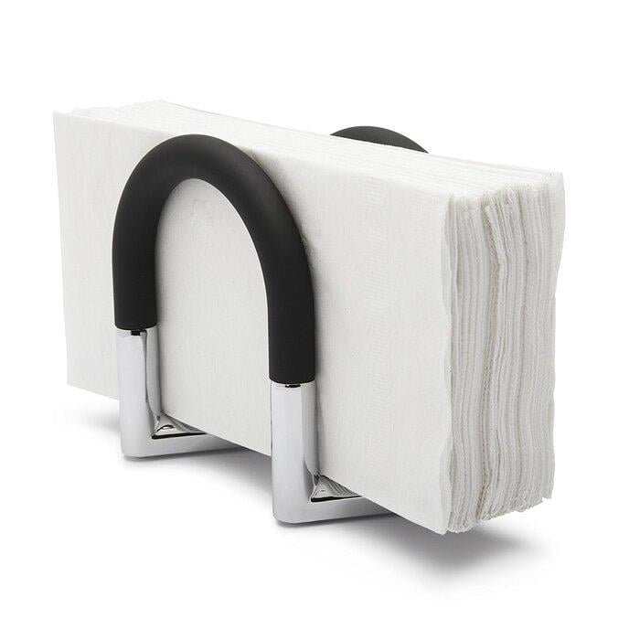 Держатель для салфеток Umbra Kitchen und Entertaining Squeez Serviettenhalter 11,5х9,8х7 см Металлик-Черный Держатель для салфеток Umbra Kitchen und Entertaining Squeez Serviettenhalter 11,5х9,8х7 см Металлик-Черный