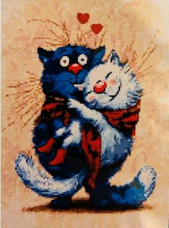 Алмазная мозаика Идейка Любовь Безумная любовь! 30х40 см холст на подрамнике (АМ6067-mt)