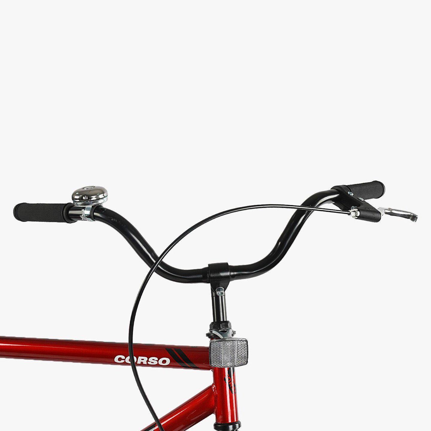 Велосипед городской Corso Liner с багажником рама 19"/28" Красный - фото 6 Велосипед городской Corso Liner с багажником рама 19"/28" Красный - фото 6