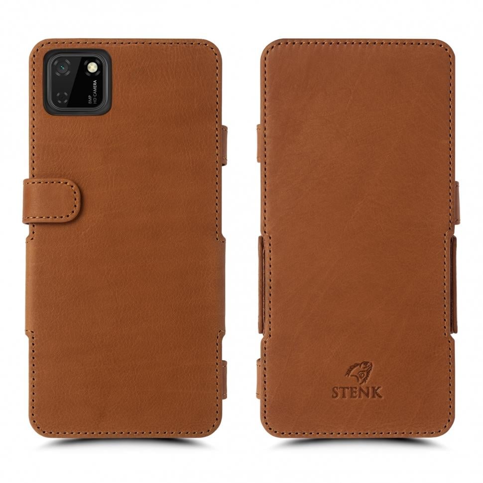 Чехол книжка Stenk Prime для Huawei Y5P Camel (66836)
