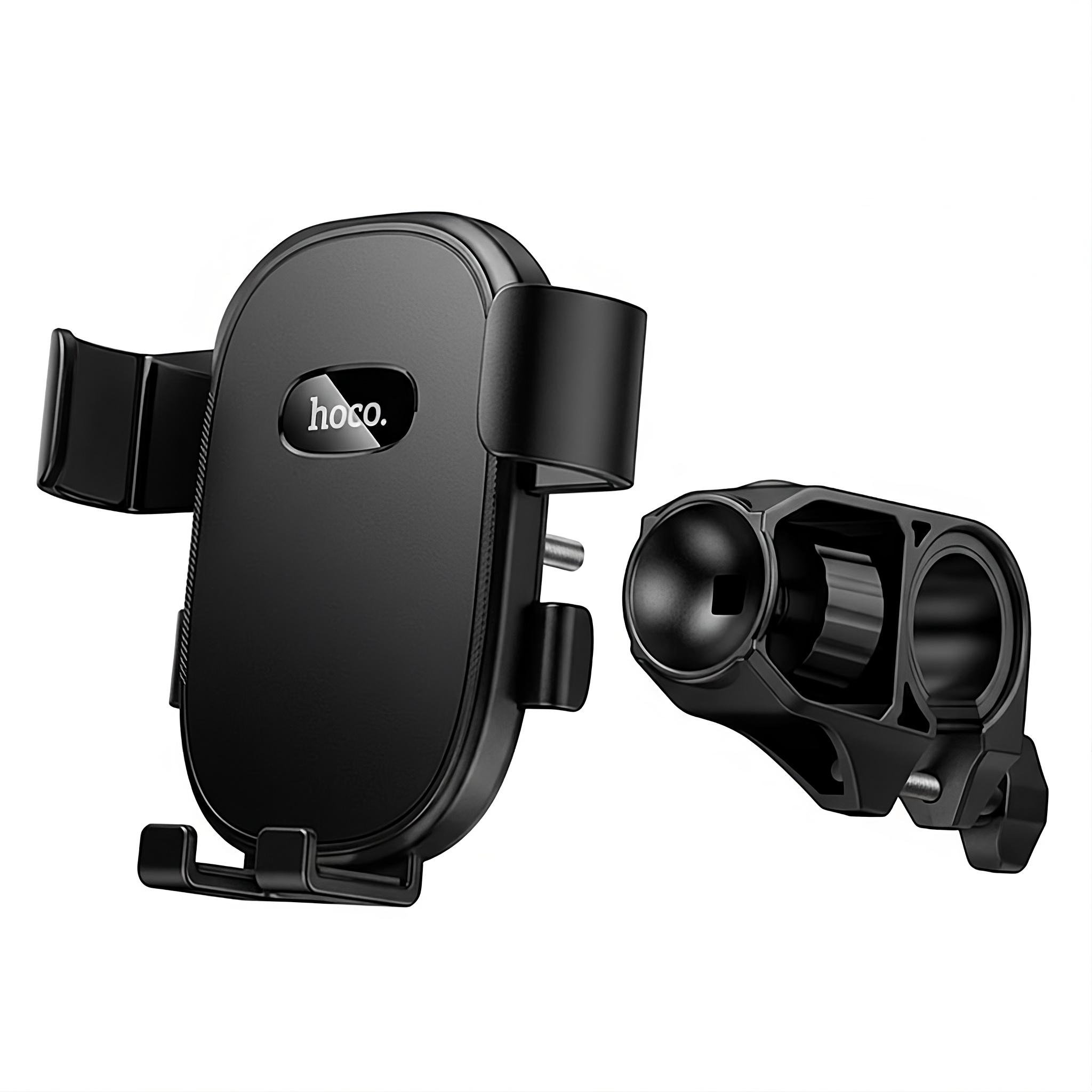 Держатель для смартфона Hoco Knight H85 для руля велосипеда и мотоцикла от 6-7" Черный (30847483) - фото 4 Держатель для смартфона Hoco Knight H85 для руля велосипеда и мотоцикла от 6-7" Черный (30847483) - фото 4