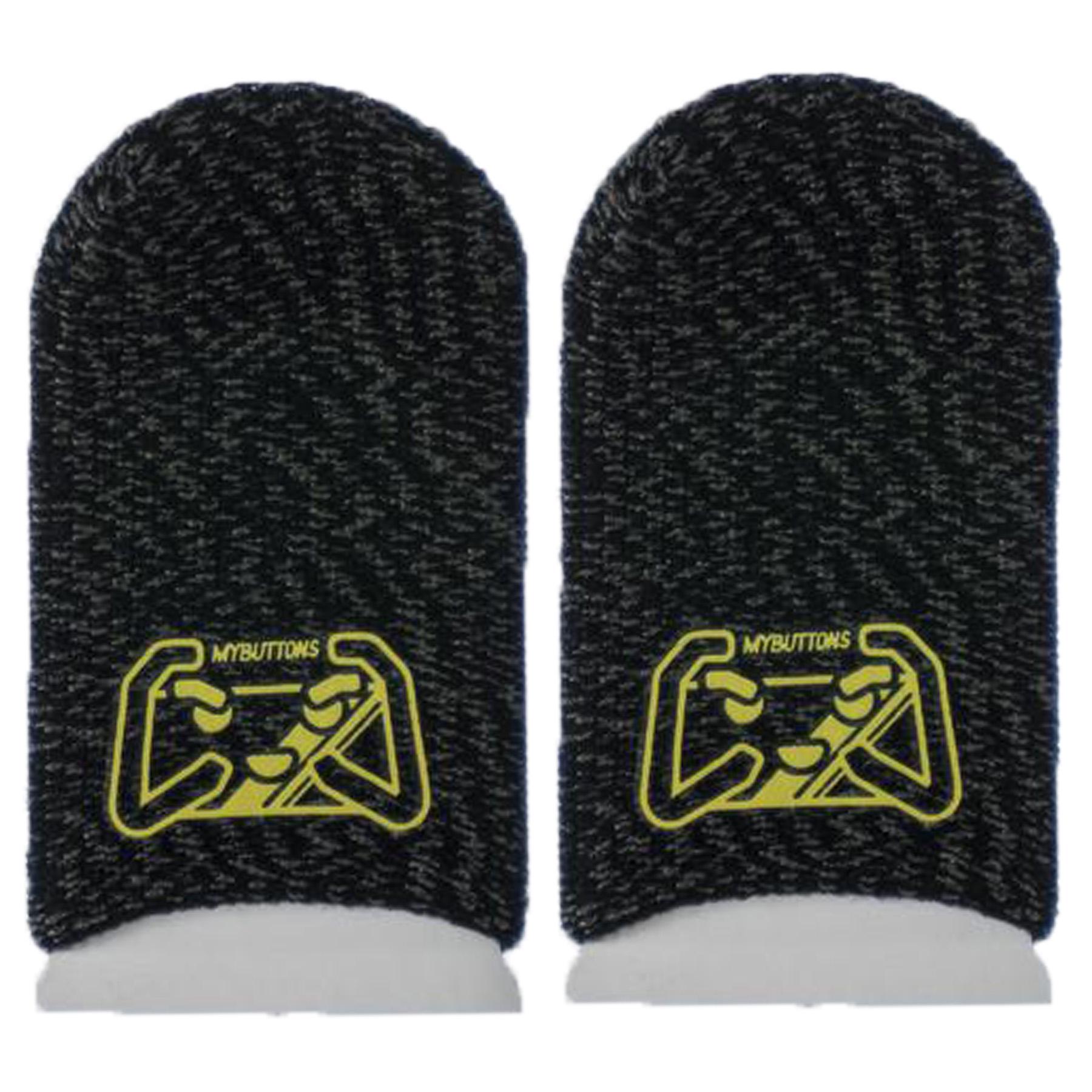 Напальчники игровые для телефона/планшета Mybuttons Classic 2 пары Черный (1846931493)