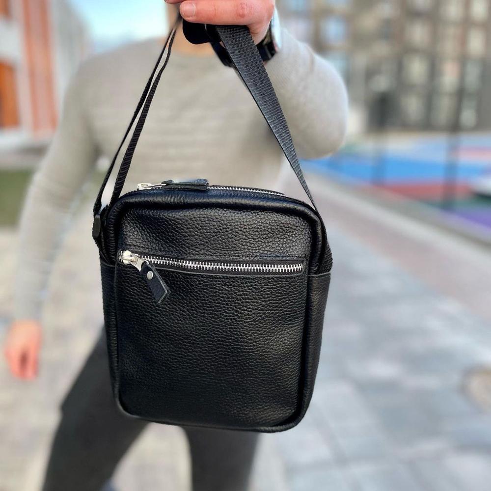 Сумка из натуральной кожи Черный (119530) - фото 31 Сумка из натуральной кожи Черный (119530) - фото 31