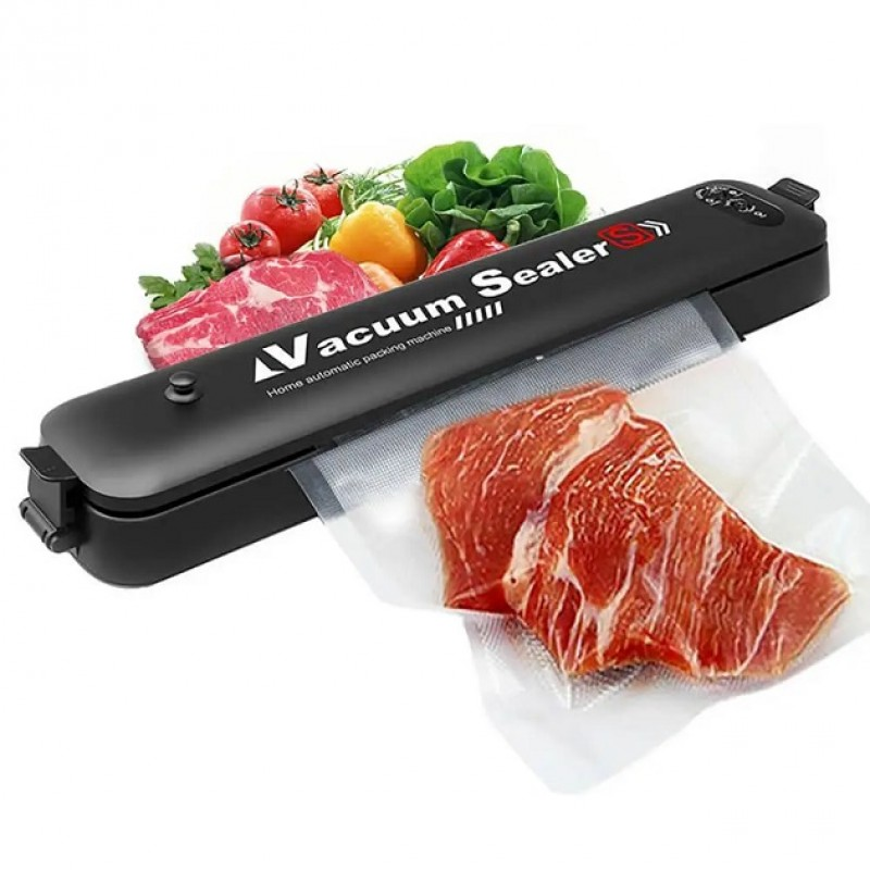 Пакувальник для їжі вакуумний побутовий Vacuum Sealer S 100 Вт - фото 3