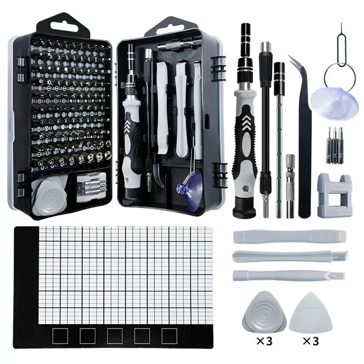 Набор отверток с насадками для ремонта техники в кейсе (К-612) - фото 4