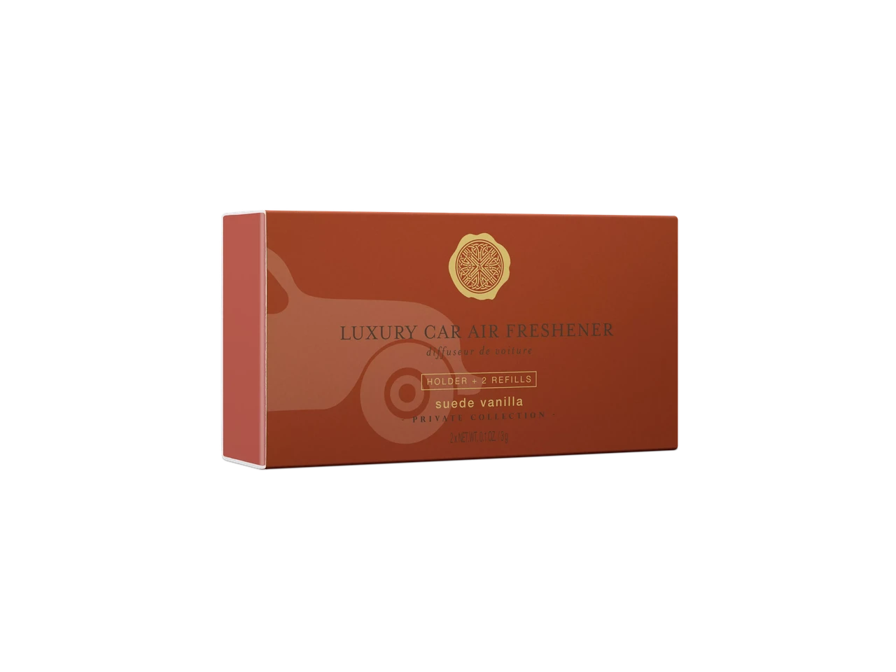 Ароматизатор для автомобіля Rituals Private Collection Suede Vanilla Car Air Freshener фіксатор/2 змінні картриджі - фото 3 Ароматизатор для автомобіля Rituals Private Collection Suede Vanilla Car Air Freshener фіксатор/2 змінні картриджі - фото 3