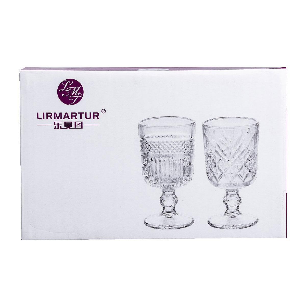 Набор рюмок на ножке стеклянные HP-YH-42 6 шт. 60 мл (A-033643) - фото 2 Набор рюмок на ножке стеклянные HP-YH-42 6 шт. 60 мл (A-033643) - фото 2