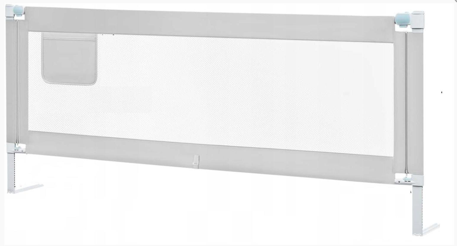 Бортик для кровати защитный Woltu 200 см Серый (28516903) Бортик для кровати защитный Woltu 200 см Серый (28516903)