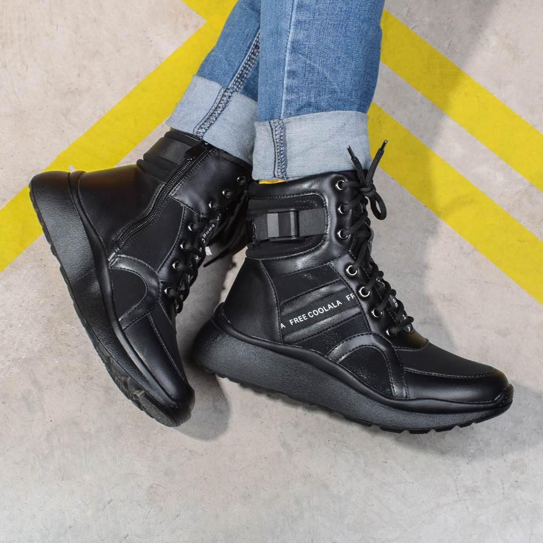 Ботинки женские зимние полуспортивные 326415 р. 38 24 см