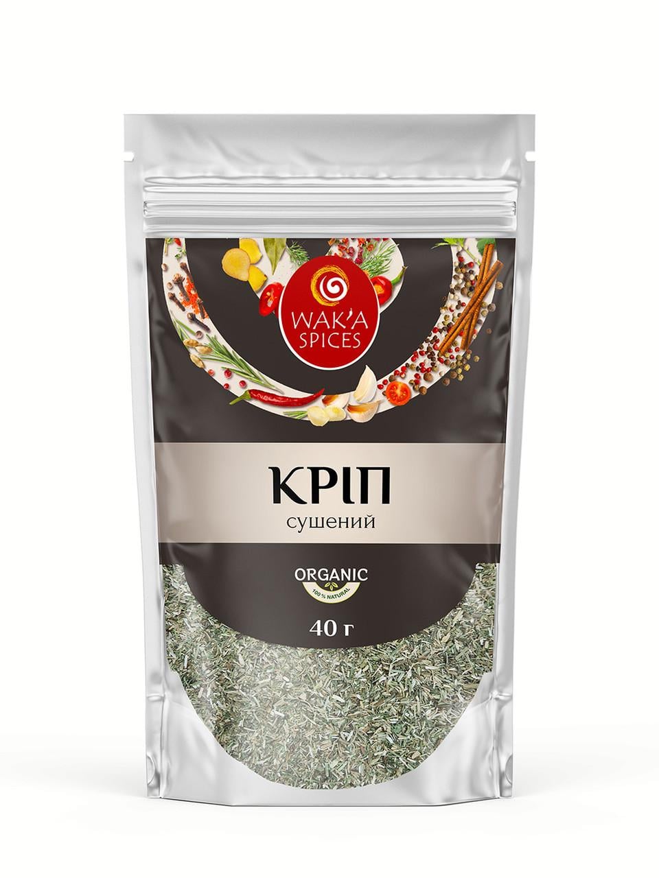 Укроп сушеный высшего сорта WAK`A 40 г (2250575935)