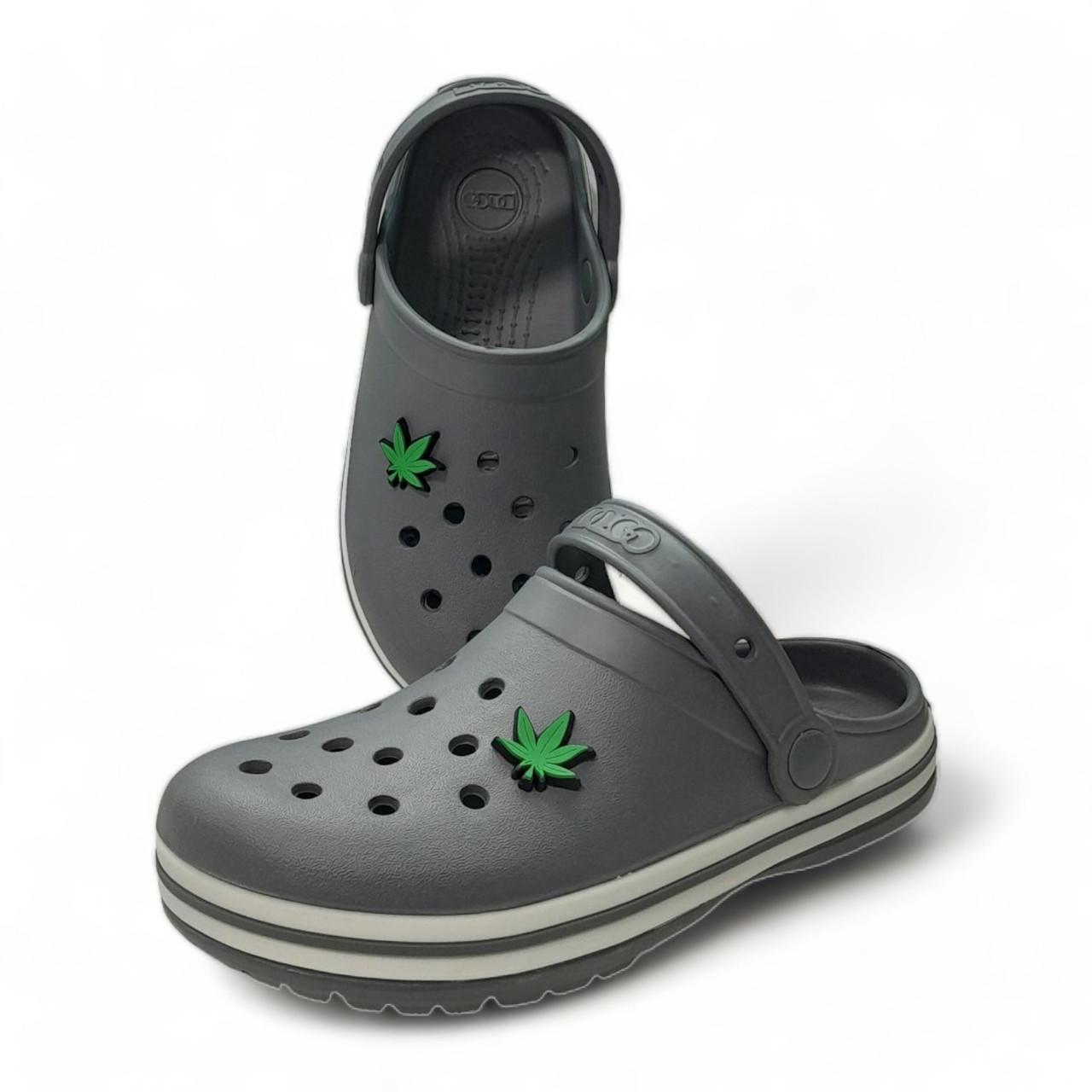 Сабо подростковые Dago Style р. 36/23,5 см Серый (2046317564)