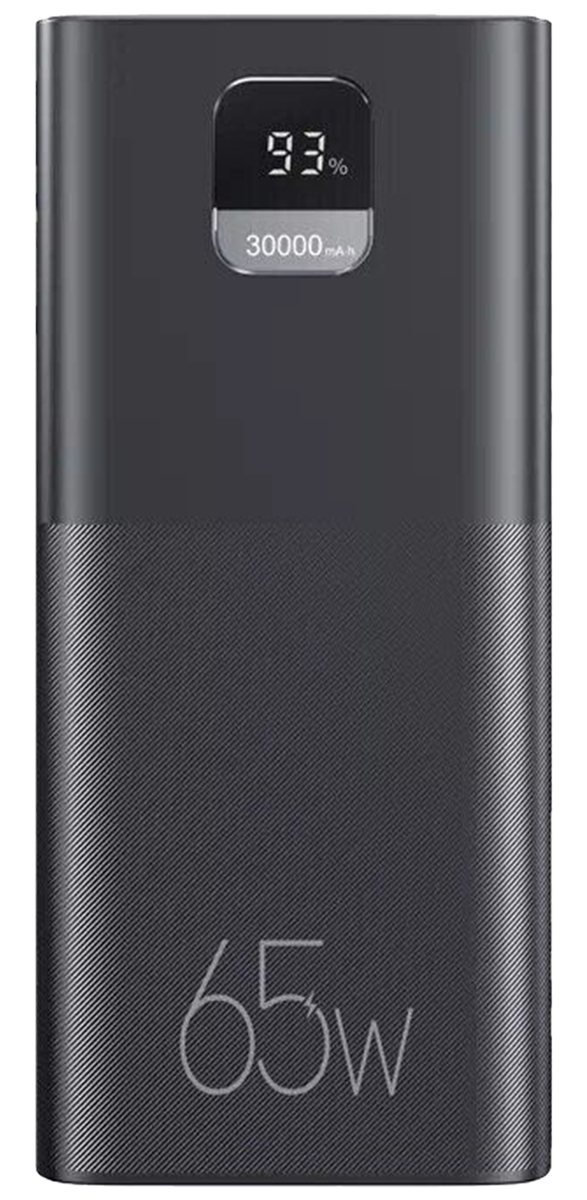 Зовнішній акумулятор USAMS US-CD185 PB68 QC3.0+PD 30000 mAh - фото 1