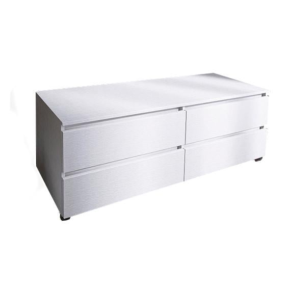 Тумба под телевизор Еверест ЛТВ-1400 Лайт 140х38х49 см Нимфея Альба (DTM-4672)