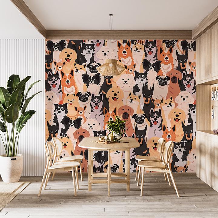 Фотошпалери флізелінові Upstream Веселі улюбленці 230х153 см (SPF-161/3) - фото 2 Фотошпалери флізелінові Upstream Веселі улюбленці 230х153 см (SPF-161/3) - фото 2