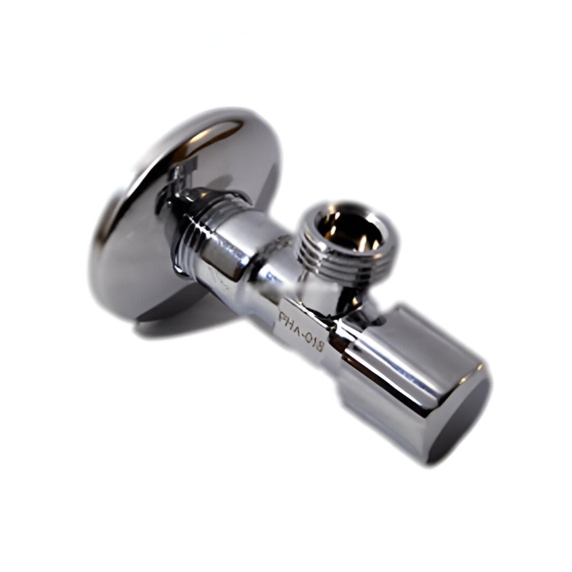 Кран приборный угловой Karro KR-3019 латунь отражатель 1/2"х3/4" (SQ-1009776)