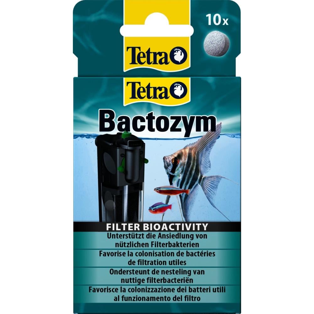 Стимулятор біологічної активності Tetra Bactozym кондиціонер з культурою бактерій 10 капс. на 1000 л (756540)
