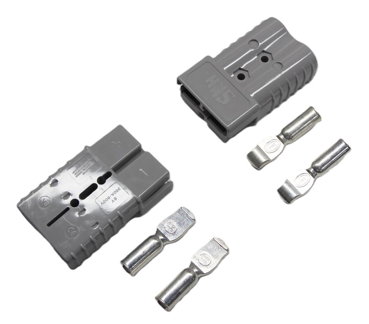 Разъем силовой Anderson SMH 350А пара Серый (2459817454) - фото 4 Разъем силовой Anderson SMH 350А пара Серый (2459817454) - фото 4